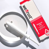 disposable syringe type vaginal moisturizer WETTRUST VM  providing relief from the symptoms of menopausal and post-menopausal vaginal dryness and also supporting natural lubrication