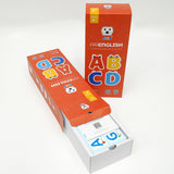 Pre-school AR English learning tool with app and alphabet card