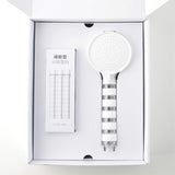Relaxing and pleasing shower time long with clean water! 3 different type of water spary mode and rich water stream - Relaxing filter shower