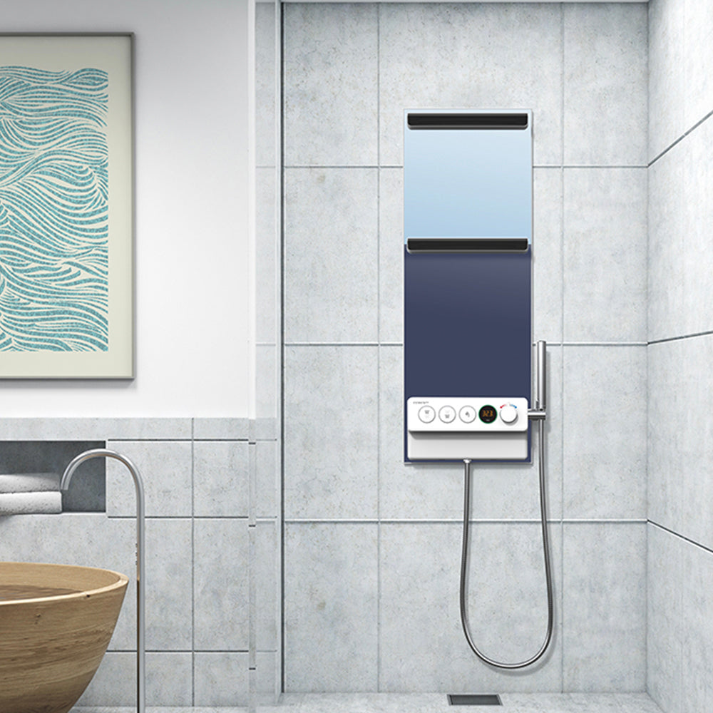 The completely new design like never before! Smart eco-friendly shower system that applies new  technology; Smart Shower - Canvas