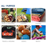 SmartCrateCart 59 Liter (15.6 Gallon) All-Purpose Collapsible and Stackable Storage Crate