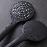 Wide colorful handheld shower head with silicone grip 6 colors