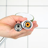 Colorful handheld shower head with silicone grip 10 colors