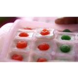 Easily Pops Out 15,24 Compartments Ice Cube Tray