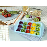 Easily Pops Out 15,24 Compartments Ice Cube Tray