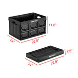 Portable Camping Table, Foldable, Stackable, Weather Resistant, Strong with Storage Space for Camping, BBQ, Party, Fishing, Picnic and Beach. Open Type (black Color)
