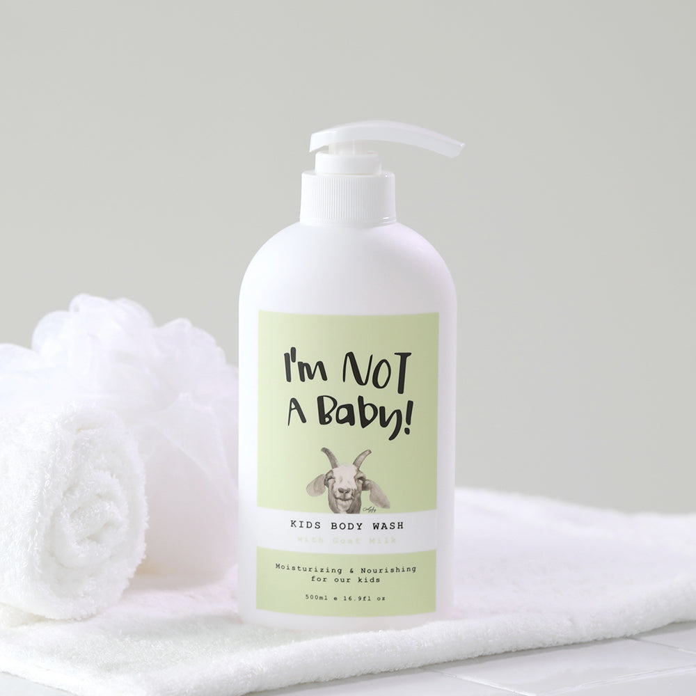 I'm NOT A Baby Kids Body Wash with Goat Milk 500ml
