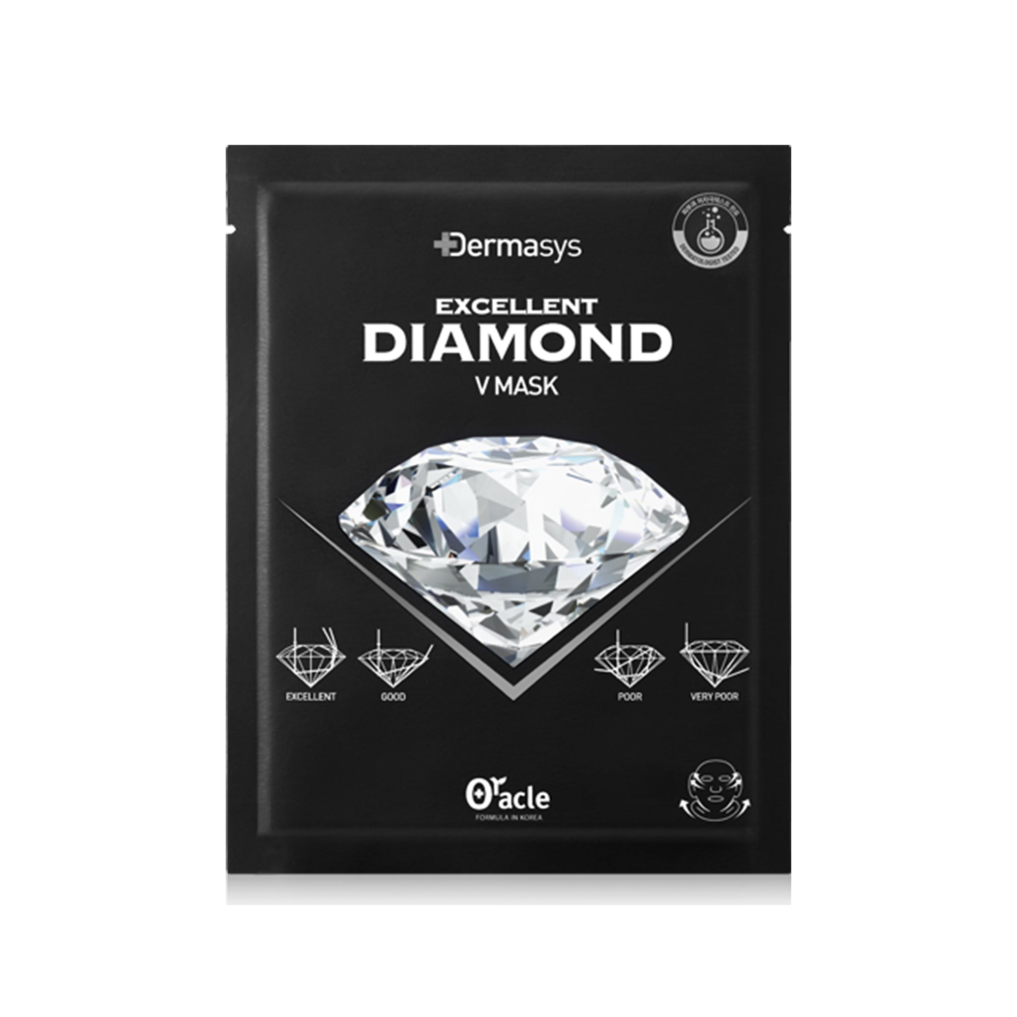 DERMASYS DIAMOND V MASK(5SHEETS/BOX)