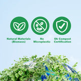 GreenHabit Natural Scourer -  Biomass (PLA100%) No microplastic (5 sets)