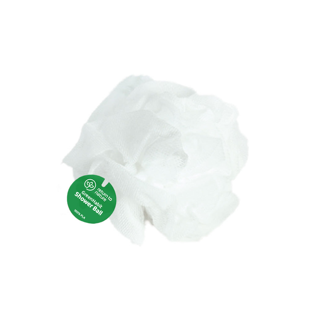 GreenHabit Sensitive Shower Ball - Biomass (PLA100%) No microplastic