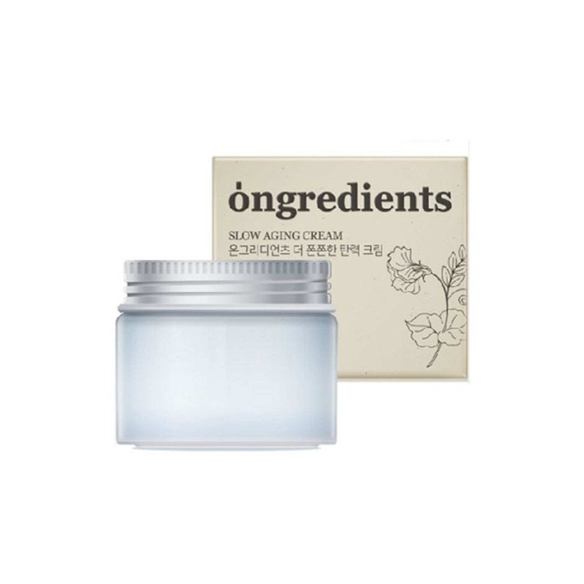 Ongredients Slow Aging Cream, Early Anti-aging cream