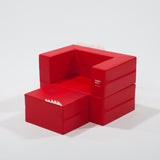 Cake Sofa Transformable Play Furniture, Red