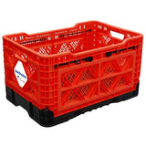 SmartCrateCart 59 Liter (15.6 Gallon) All-Purpose Collapsible and Stackable Storage Crate