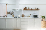 VER Q DIY Kitchen Wall Metal Tile White