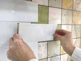 VER Q Mohair DIY Kitchen Wall Metal Tile Bronze