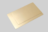 VERNOX Kitchen Non-Slip Stainless Steel Table Mat (L) Gold