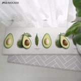 Avocado design home kitchen foot mat for anti-fatigue waterproof in XS size