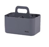 Compact Storage Basket GREY