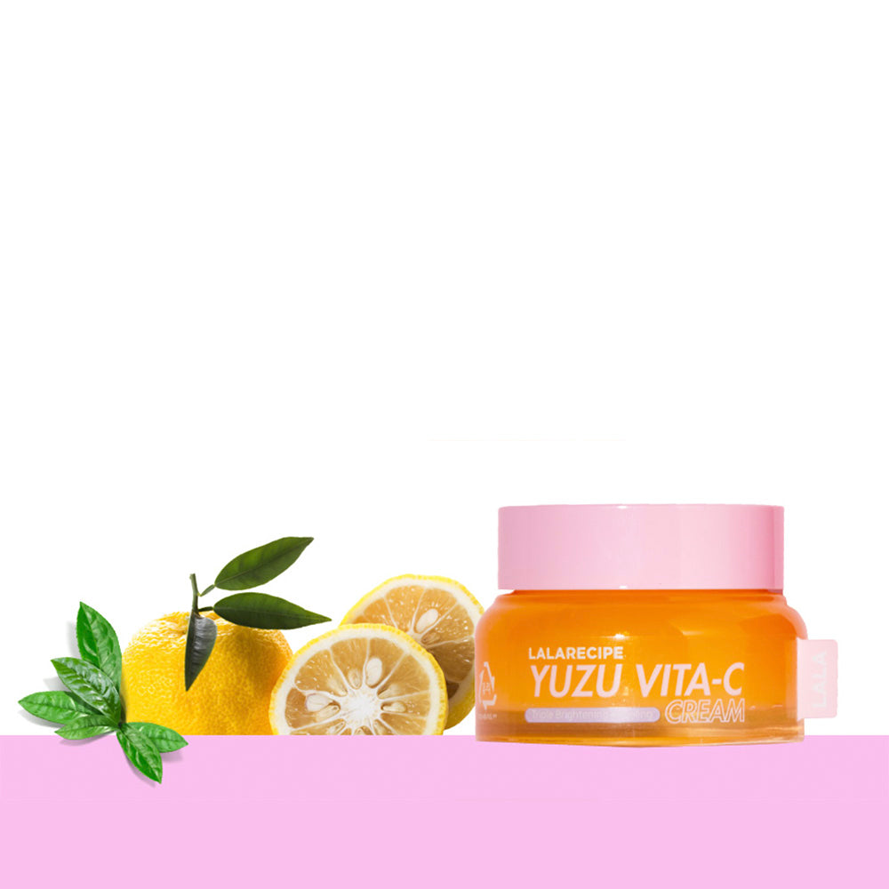 YUZU (Citrus fruit) Vitamin C and 12 kinds of Vitamin Cream 1.69 fl. oz