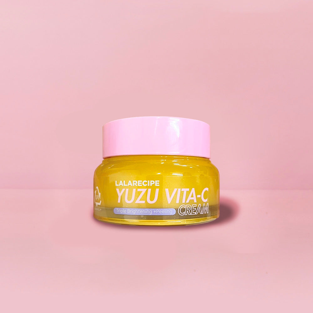 YUZU (Citrus fruit) Vitamin C and 12 kinds of Vitamin Cream 1.69 fl. oz