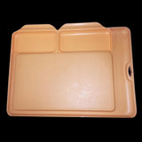 Non-slip 2-in-1 Cutting Board and Tray w- Grooves