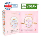 Hyarluronic acid and Amino acid give Moisture and Soothing 88.5% of Skin-Friendly Natural Ingredients. Morning, Night Useable Full face Moisture & Lifting effects Hydrogel Mask