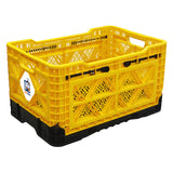 SmartCrateCart 48 Liter (12.7 Gallon) All-Purpose Collapsible and Stackable Storage Crate